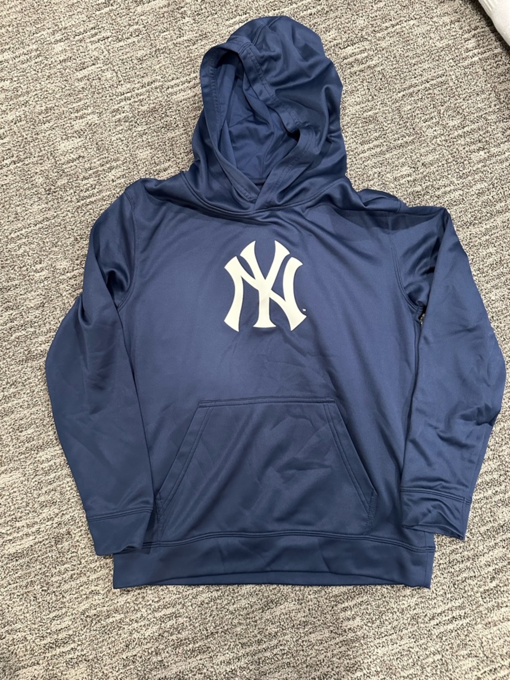 Majestic Navy Blue New York Yankees Pullover Hoodie